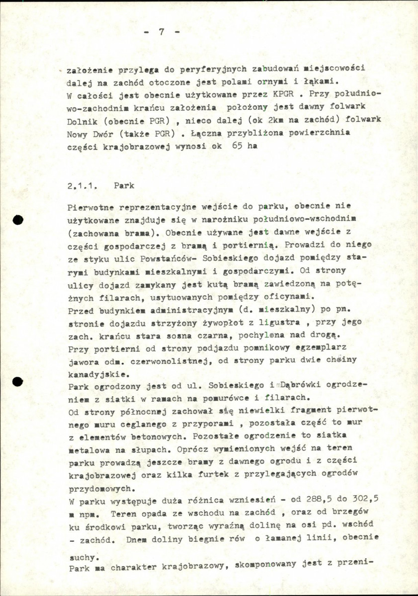 Ewidencja parkowa, skan nr 11