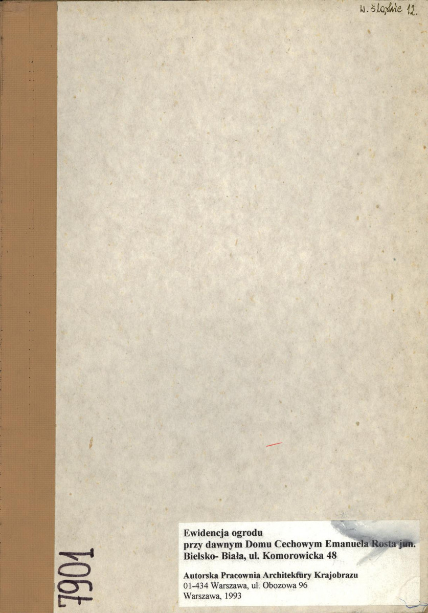 Ewidencja parkowa, skan nr 1