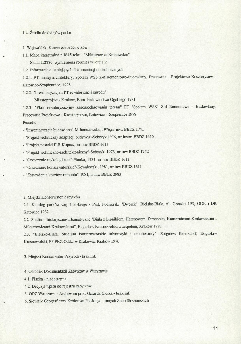 EP - Ewidencja parkowa, skan nr 16