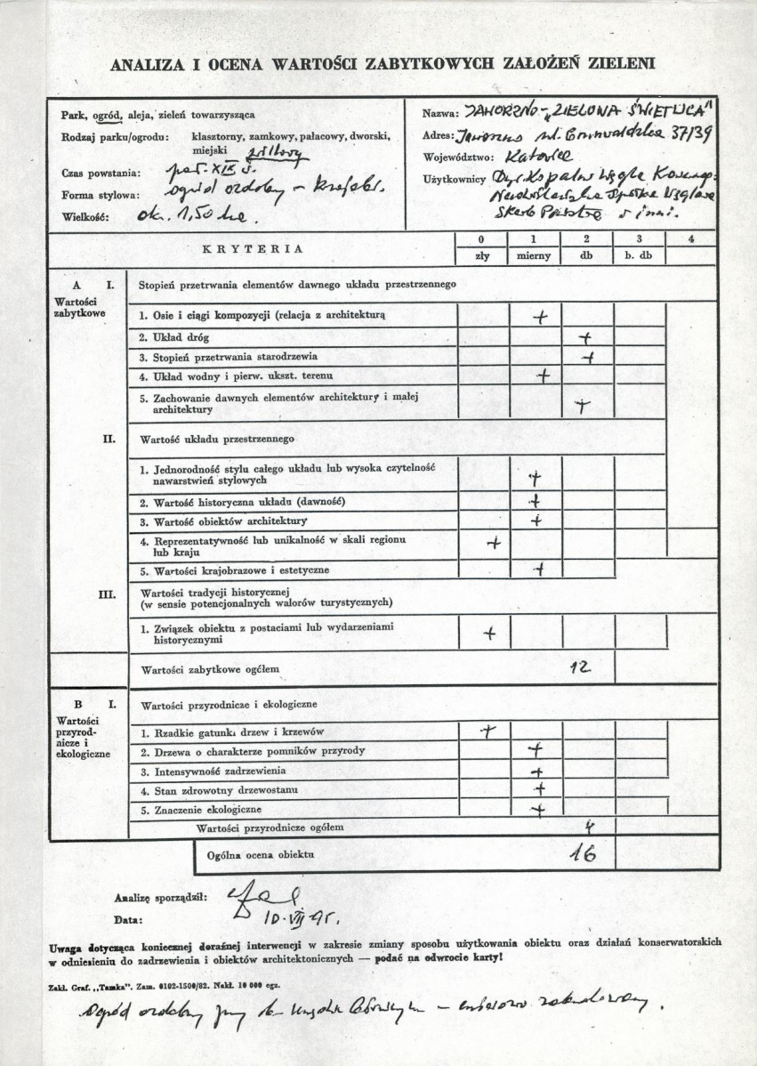 EP - Ewidencja parkowa, skan nr 3