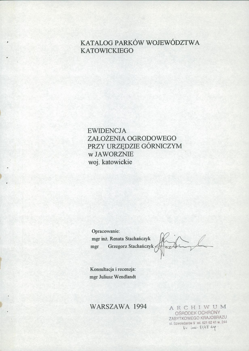 EP - Ewidencja parkowa, skan nr 4