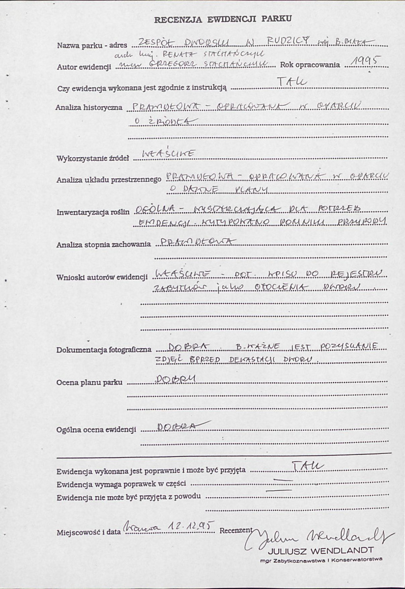EP - Ewidencja parkowa, skan nr 6