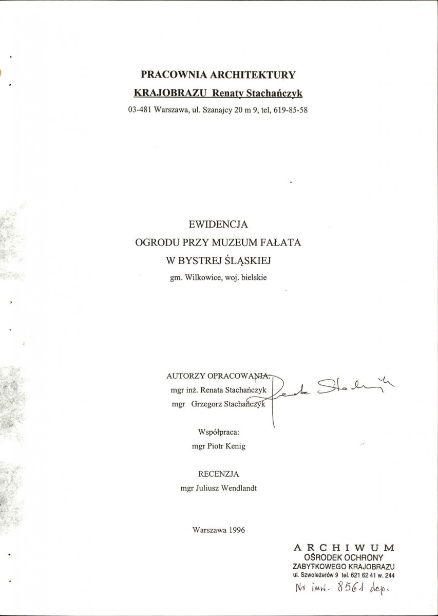 EP - Ewidencja parkowa, skan nr 4