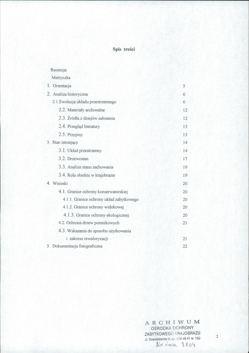 EP - Ewidencja parkowa, skan nr 3