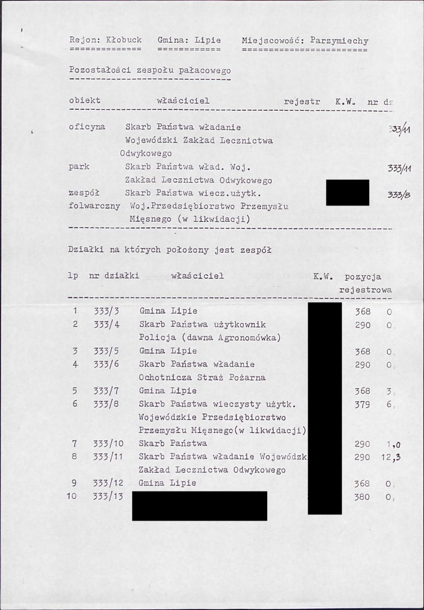 EP - Ewidencja parkowa, skan nr 34