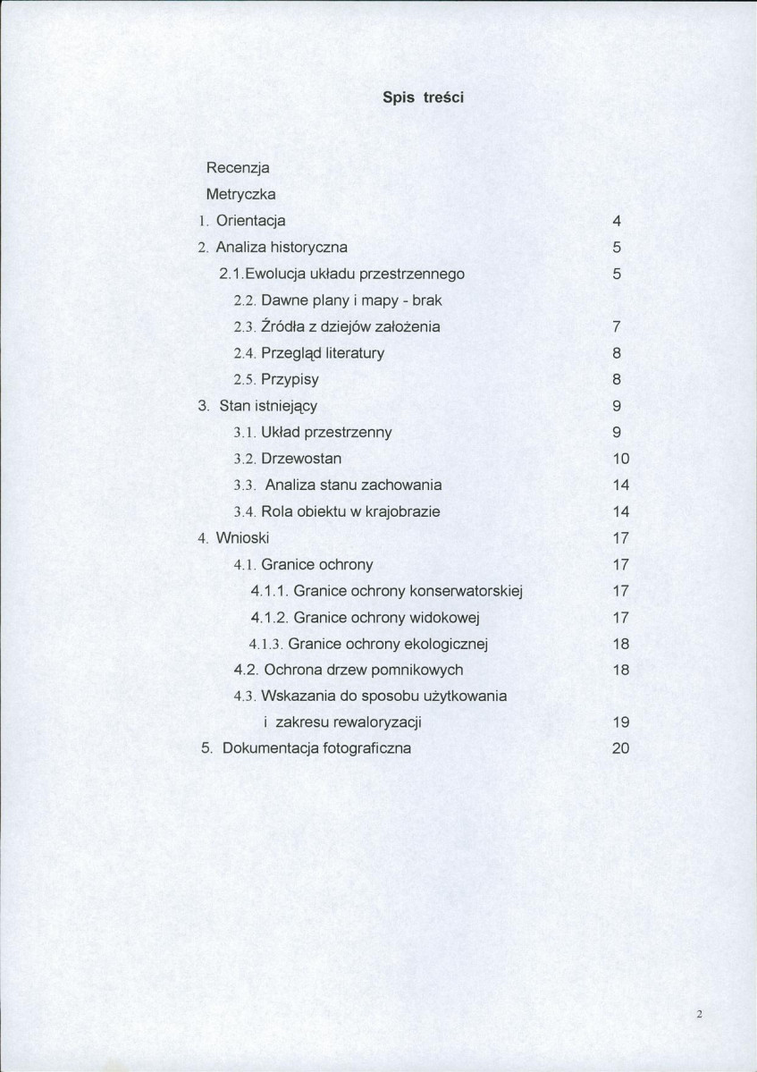 Ewidencja parkowa, skan nr 2