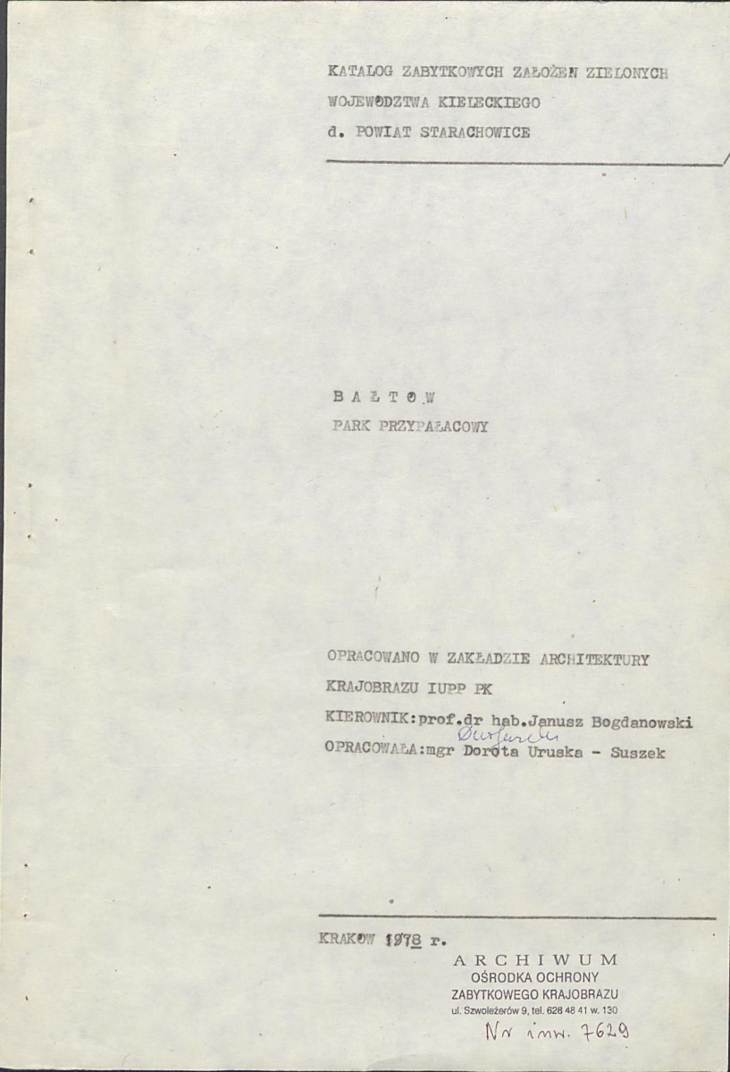 Ewidencja parkowa, skan nr 3