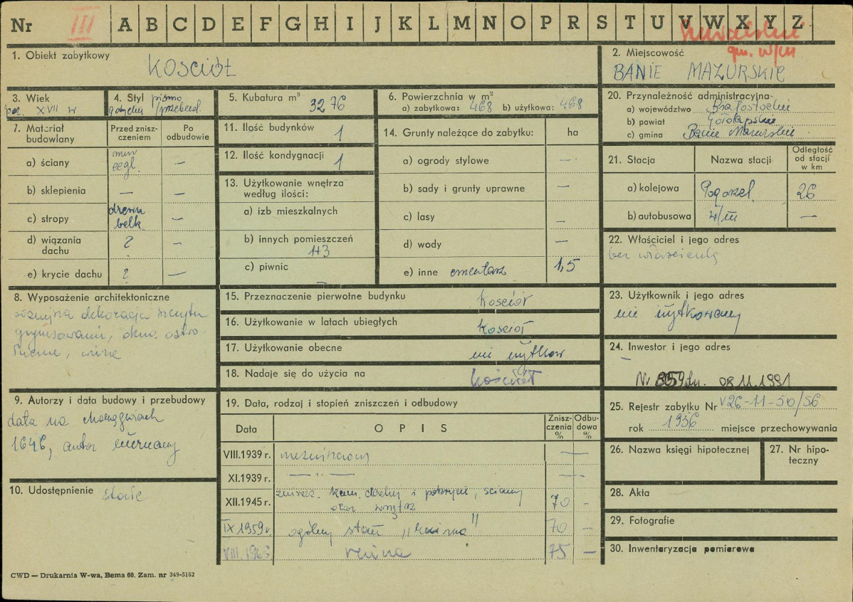 Karta zielona, skan nr 1
