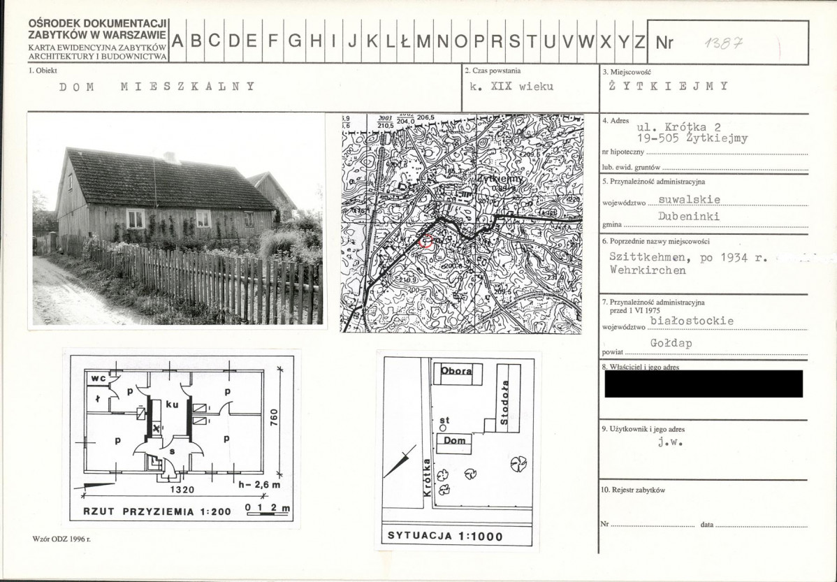 KB - Karta biała, skan nr 1