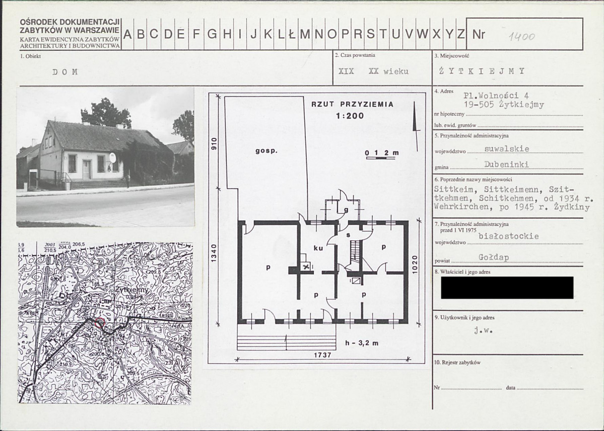 KB - Karta biała, skan nr 1