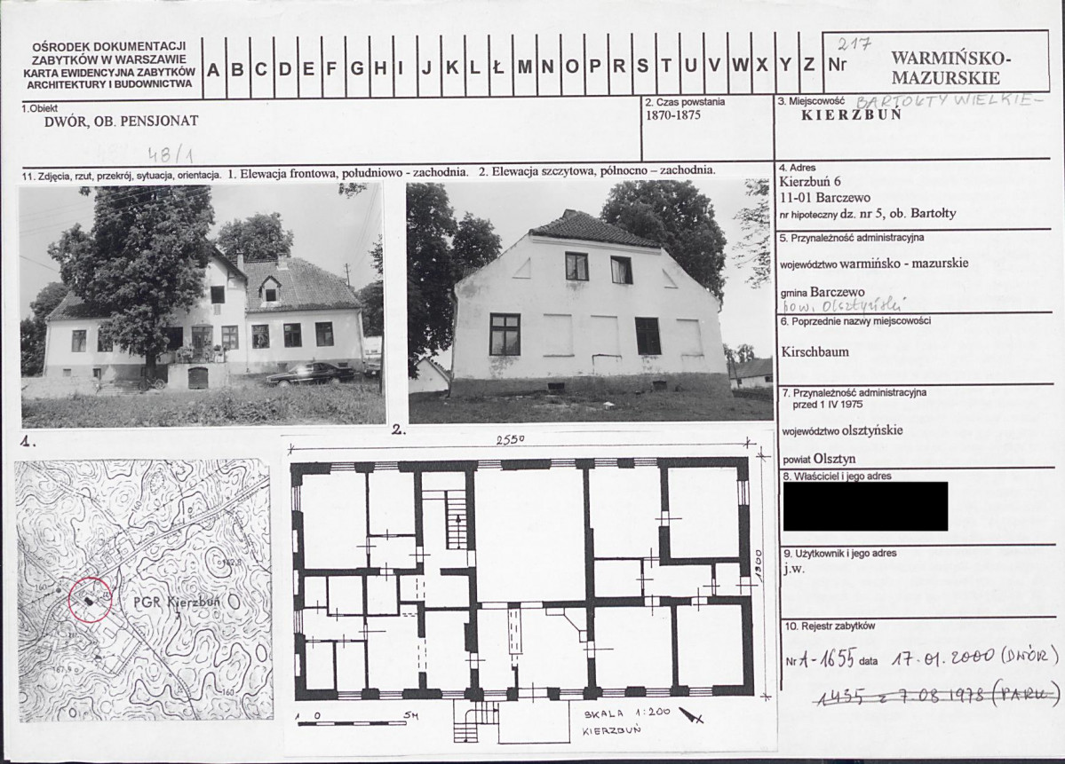 KB - Karta biała, skan nr 1