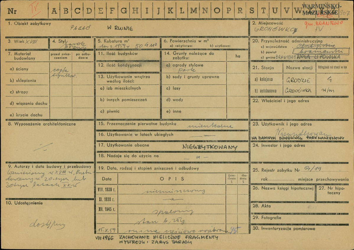 Karta zielona, skan nr 1