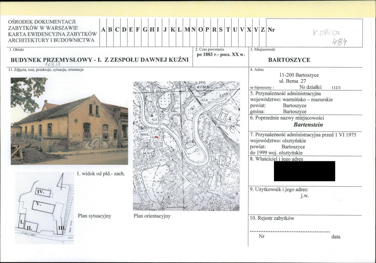 KB - Karta biała, skan nr 1