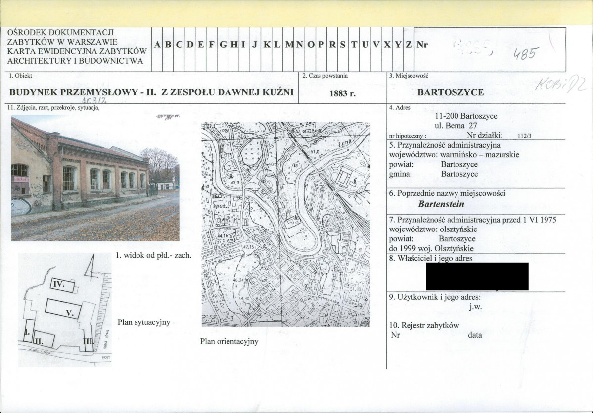 KB - Karta biała, skan nr 1