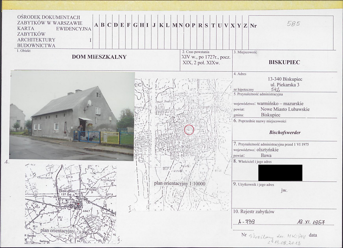 KB - Karta biała, skan nr 1
