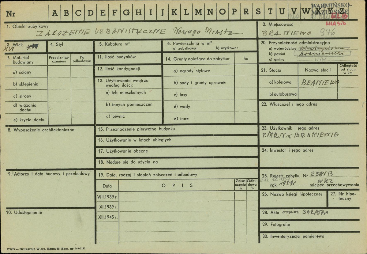 Karta zielona, skan nr 1