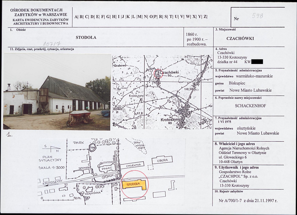 KB - Karta biała, skan nr 1