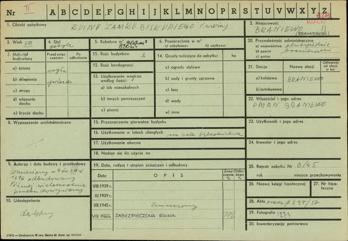 Karta zielona, skan nr 1