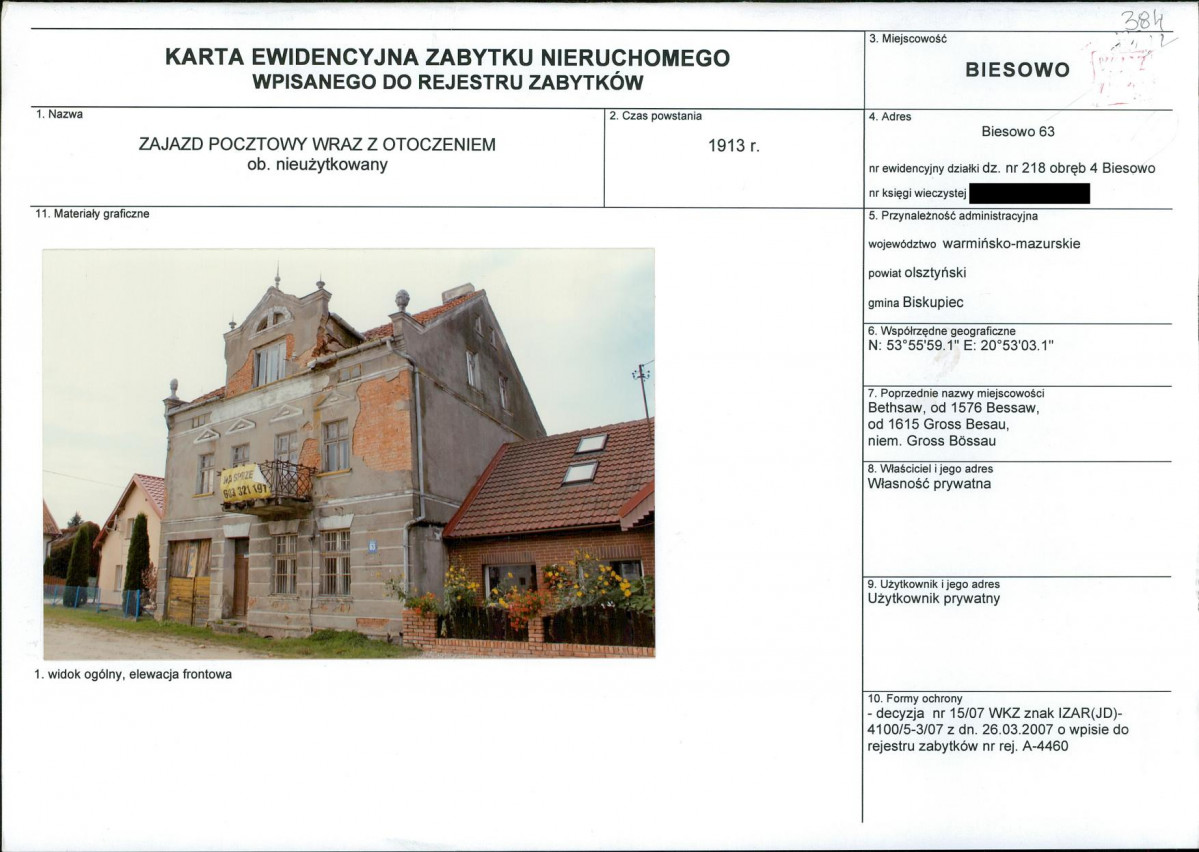 KB - Karta biała, skan nr 1