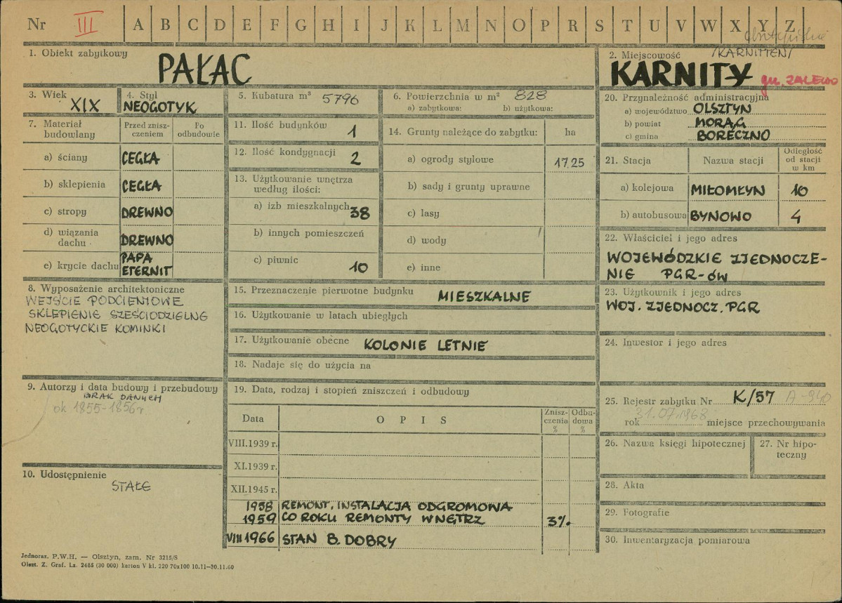 Karta zielona, skan nr 1