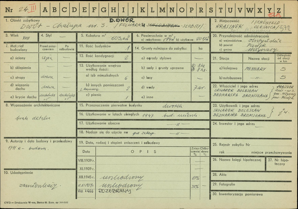 Karta zielona, skan nr 1