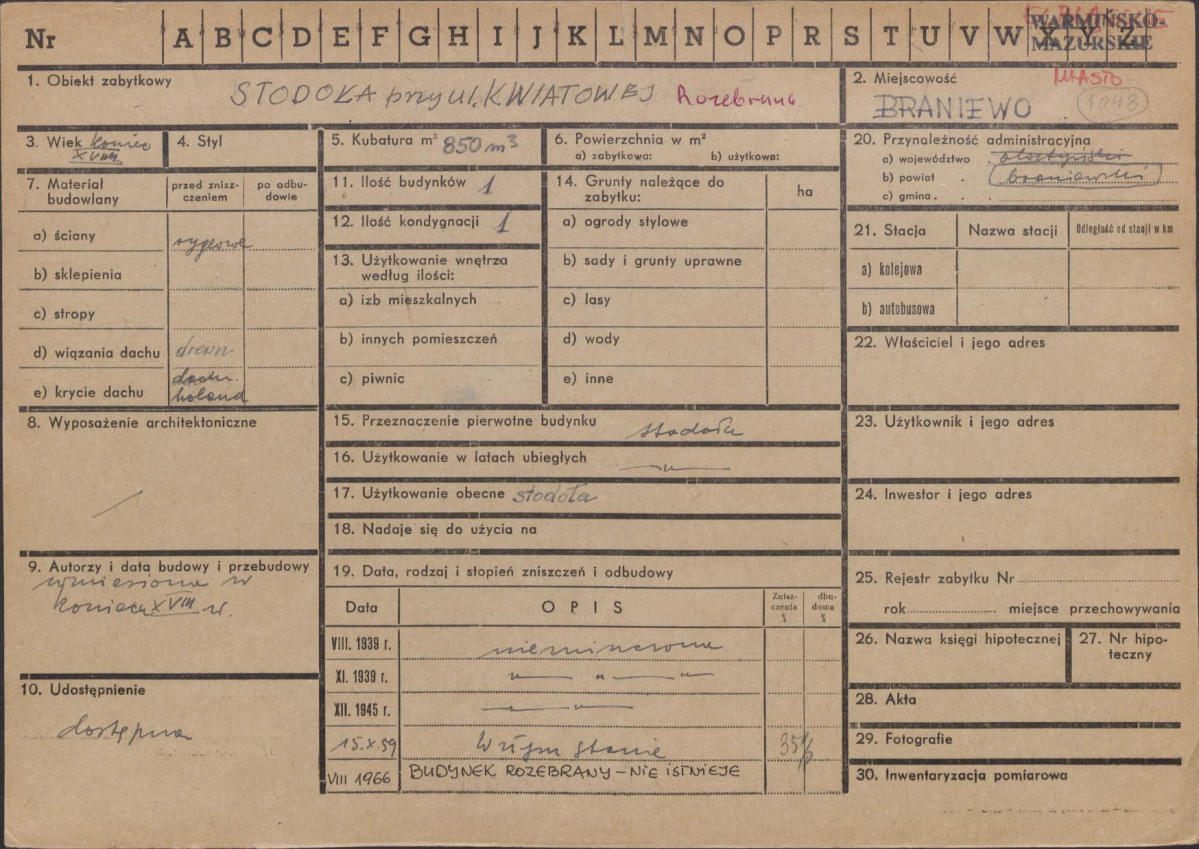 Karta zielona, skan nr 1