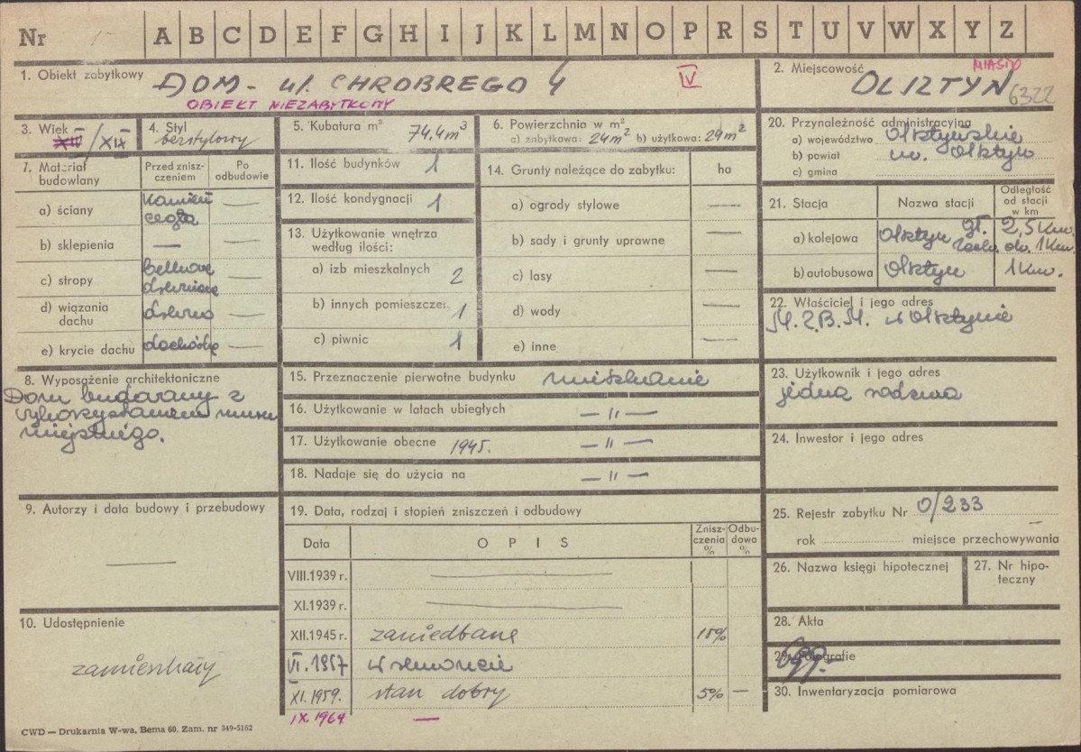 Karta zielona, skan nr 1