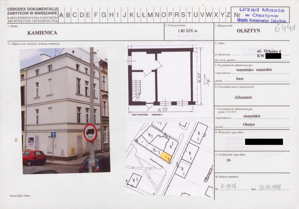 KB - Karta biała, skan nr 1