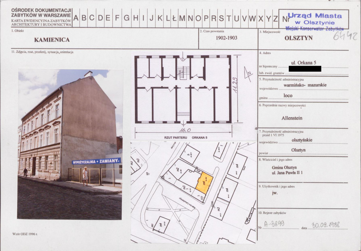 KB - Karta biała, skan nr 1