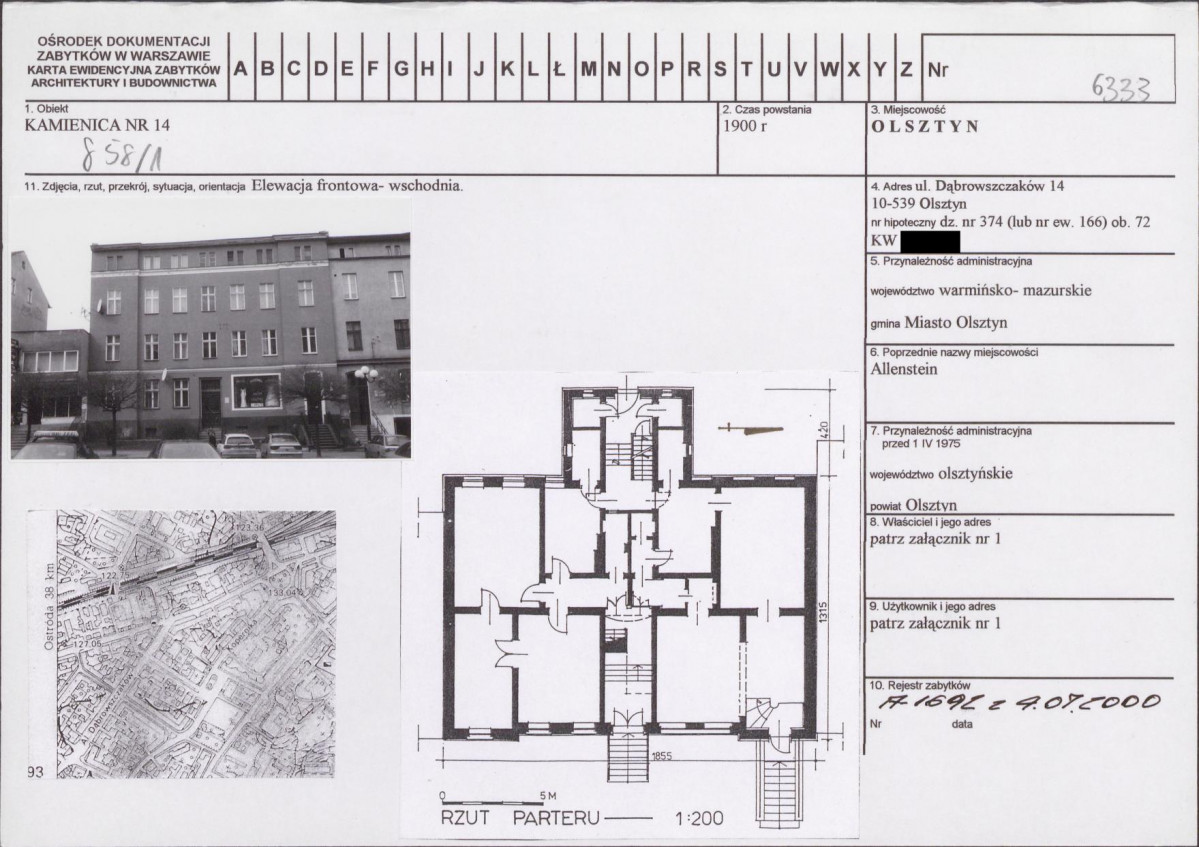KB - Karta biała, skan nr 1