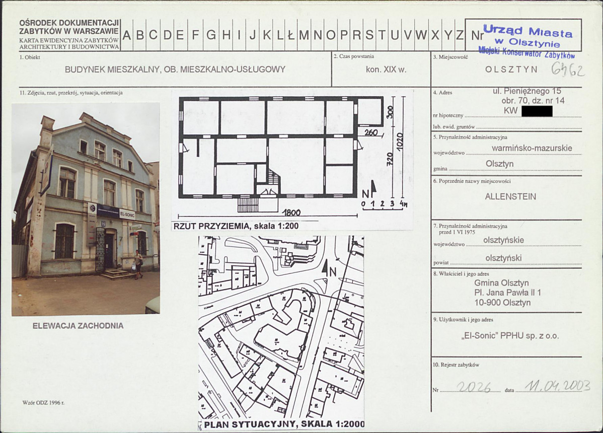 KB - Karta biała, skan nr 1