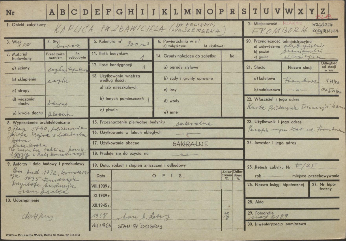 Karta zielona, skan nr 1