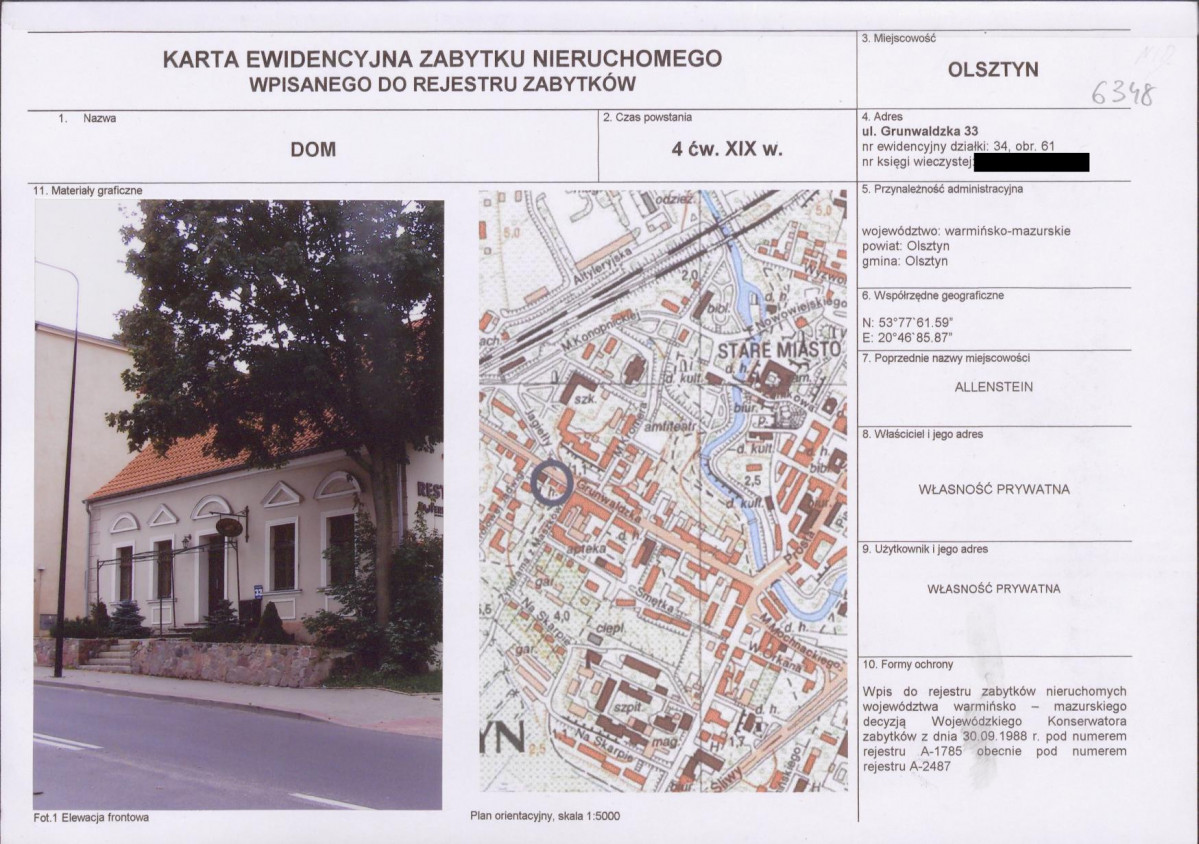 KB - Karta biała, skan nr 1