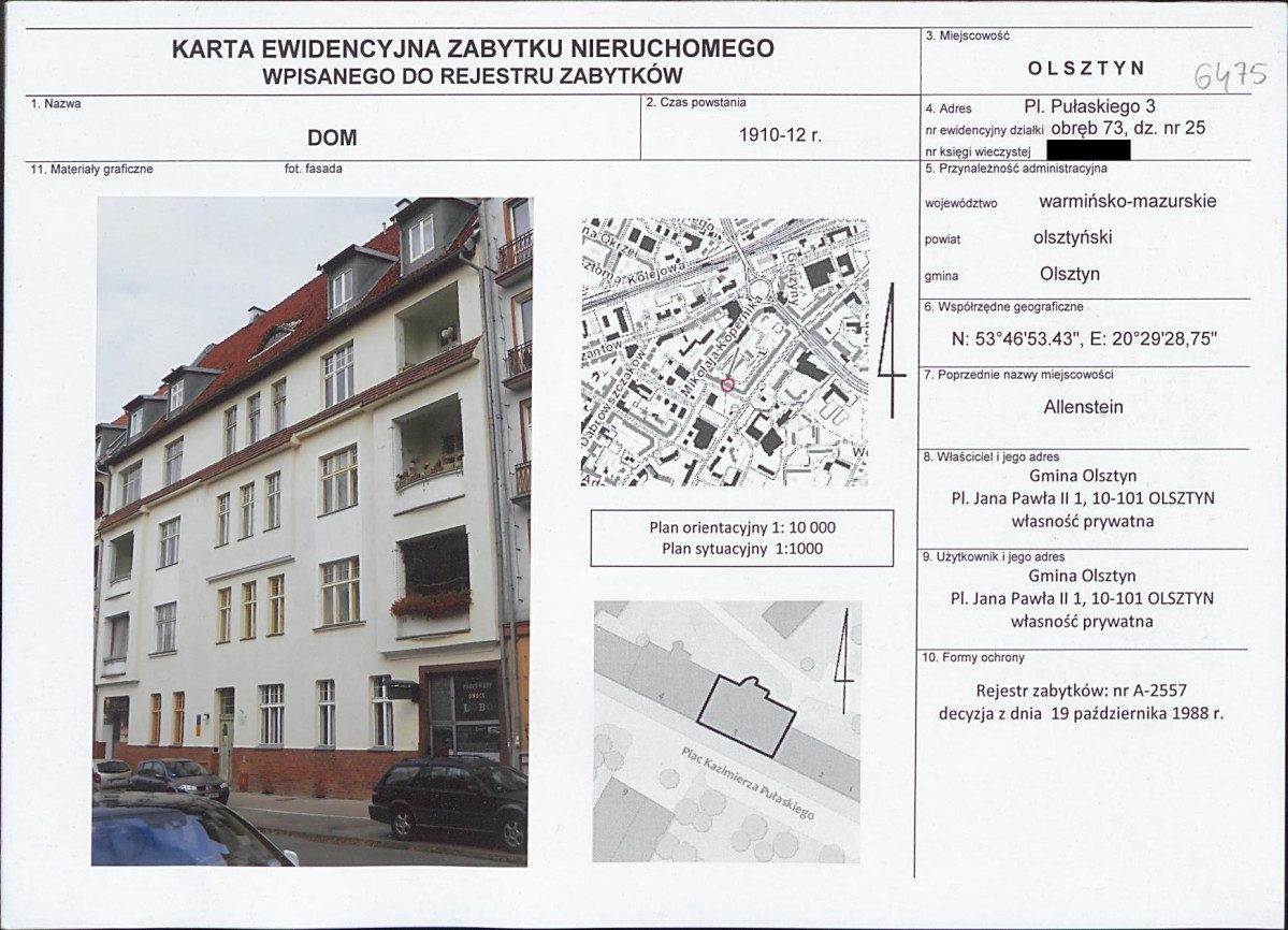 KB - Karta biała, skan nr 1