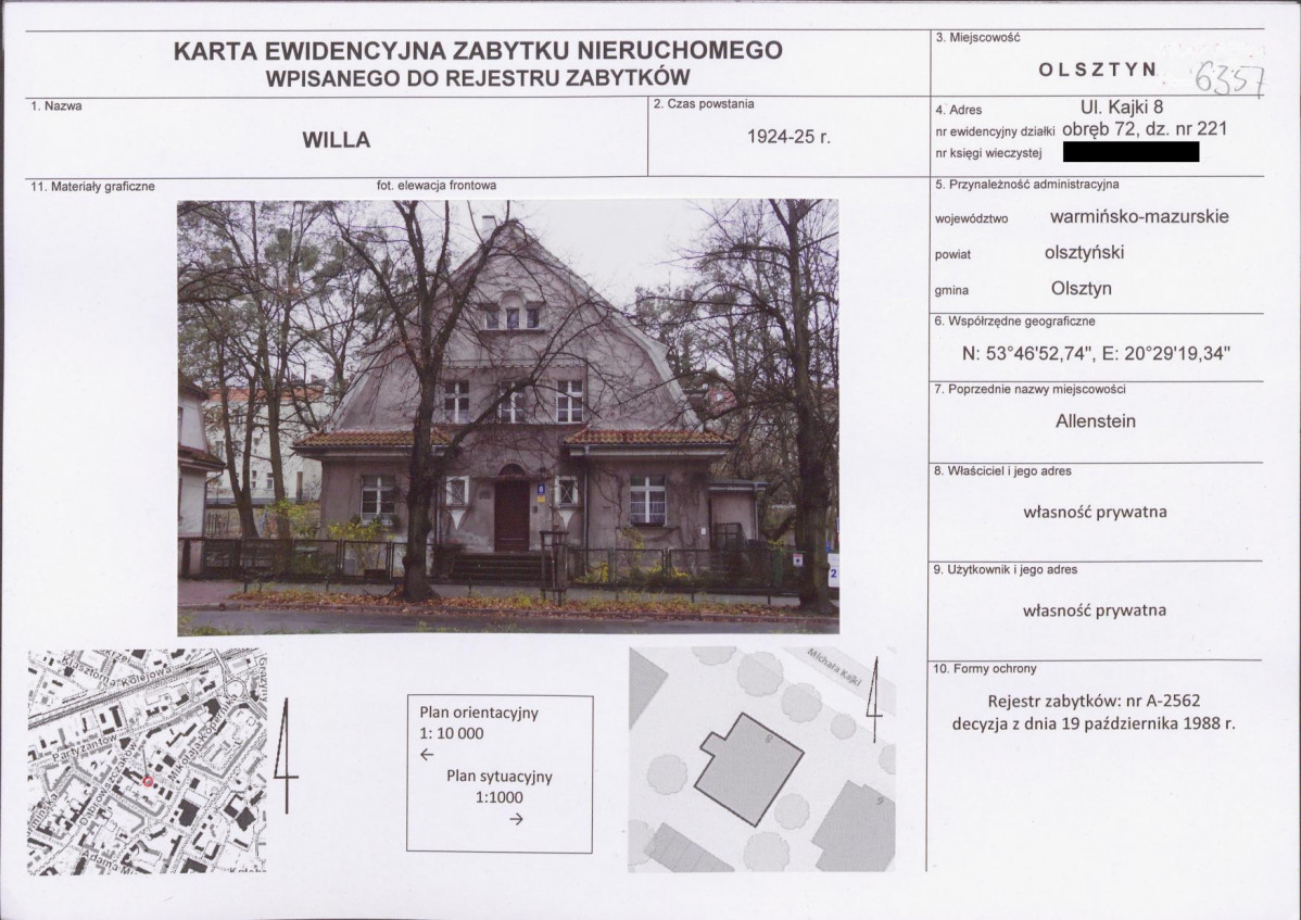 KB - Karta biała, skan nr 1
