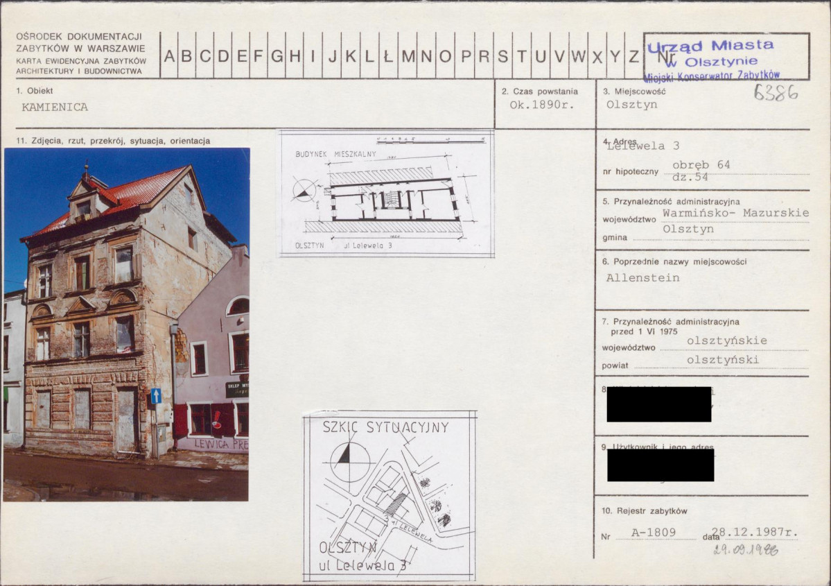 KB - Karta biała, skan nr 1