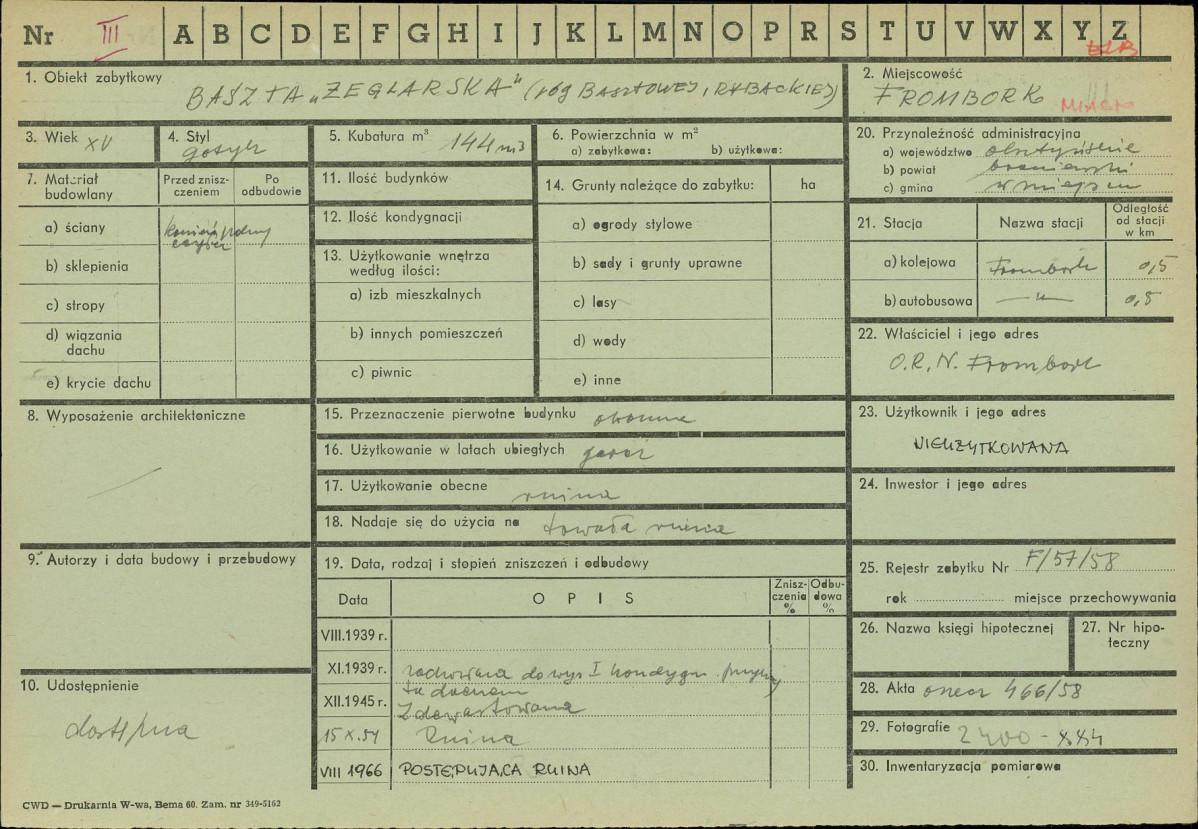 Karta zielona, skan nr 1
