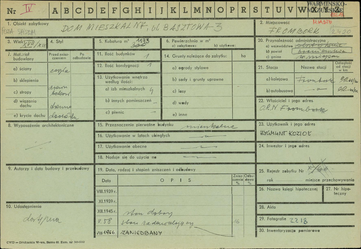 Karta zielona, skan nr 1