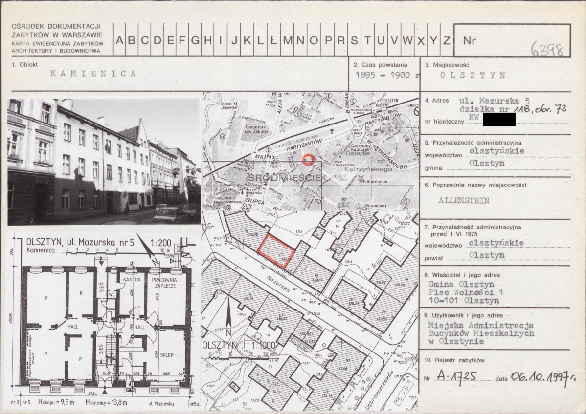 KB - Karta biała, skan nr 1