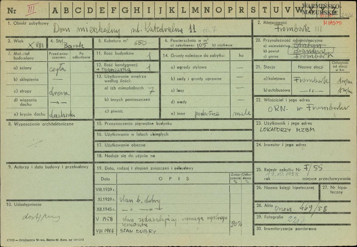 Karta zielona, skan nr 1
