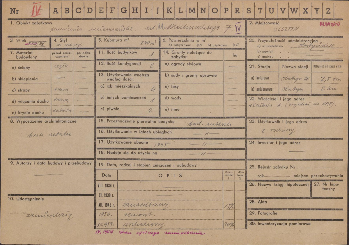 Karta zielona, skan nr 1