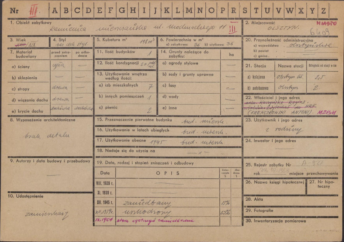 Karta zielona, skan nr 1
