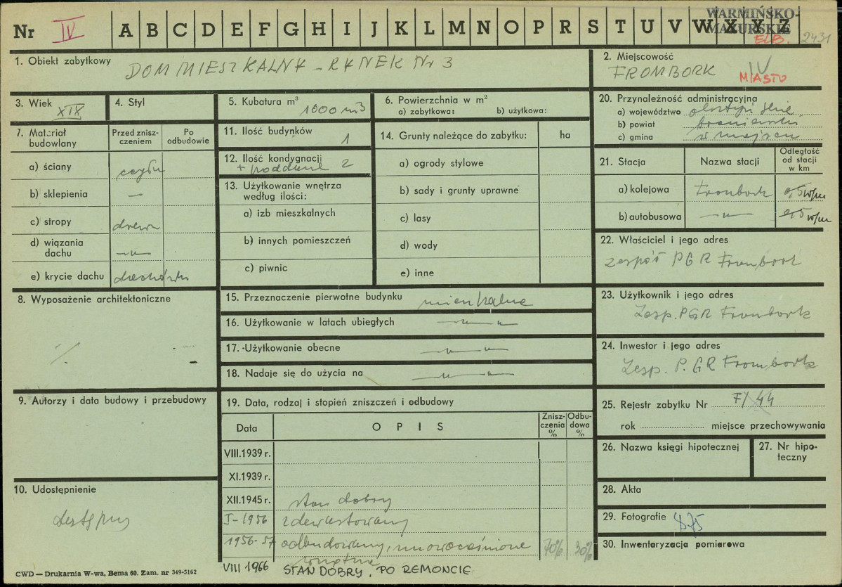 Karta zielona, skan nr 1