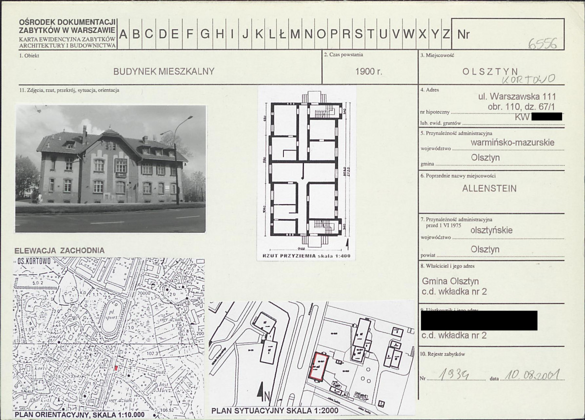 KB - Karta biała, skan nr 1