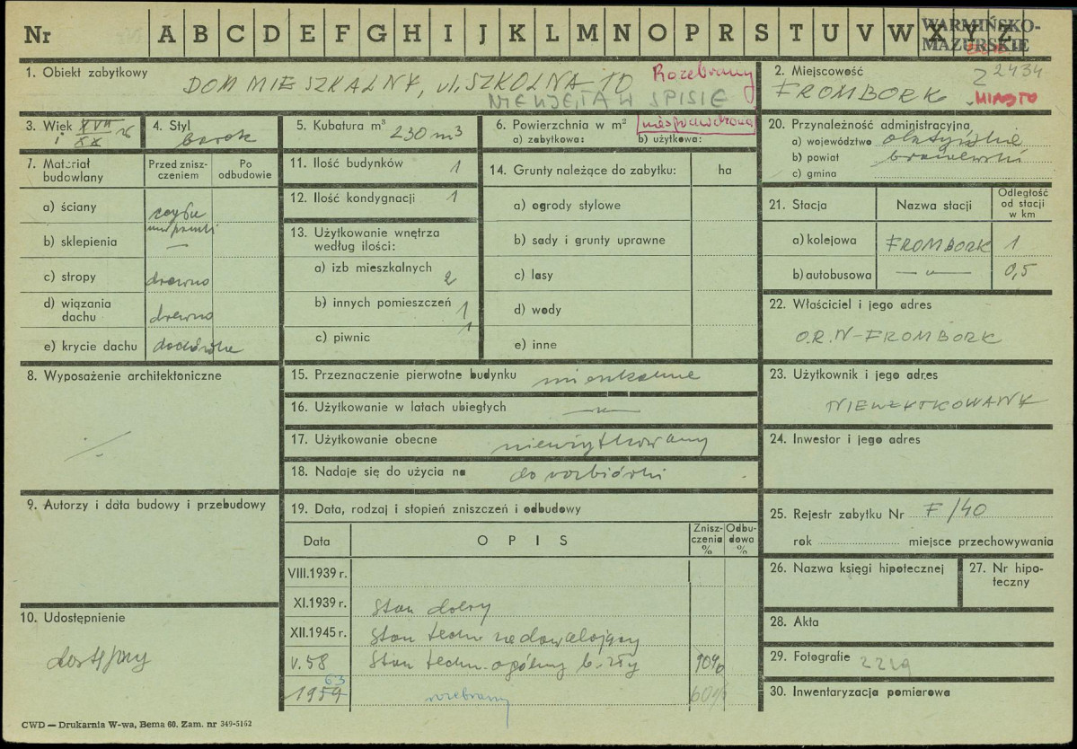 Karta zielona, skan nr 1