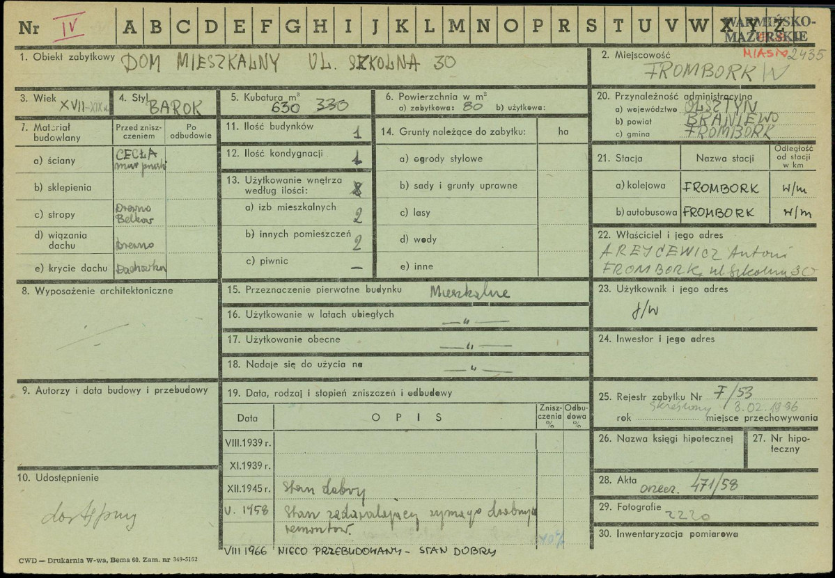 Karta zielona, skan nr 1