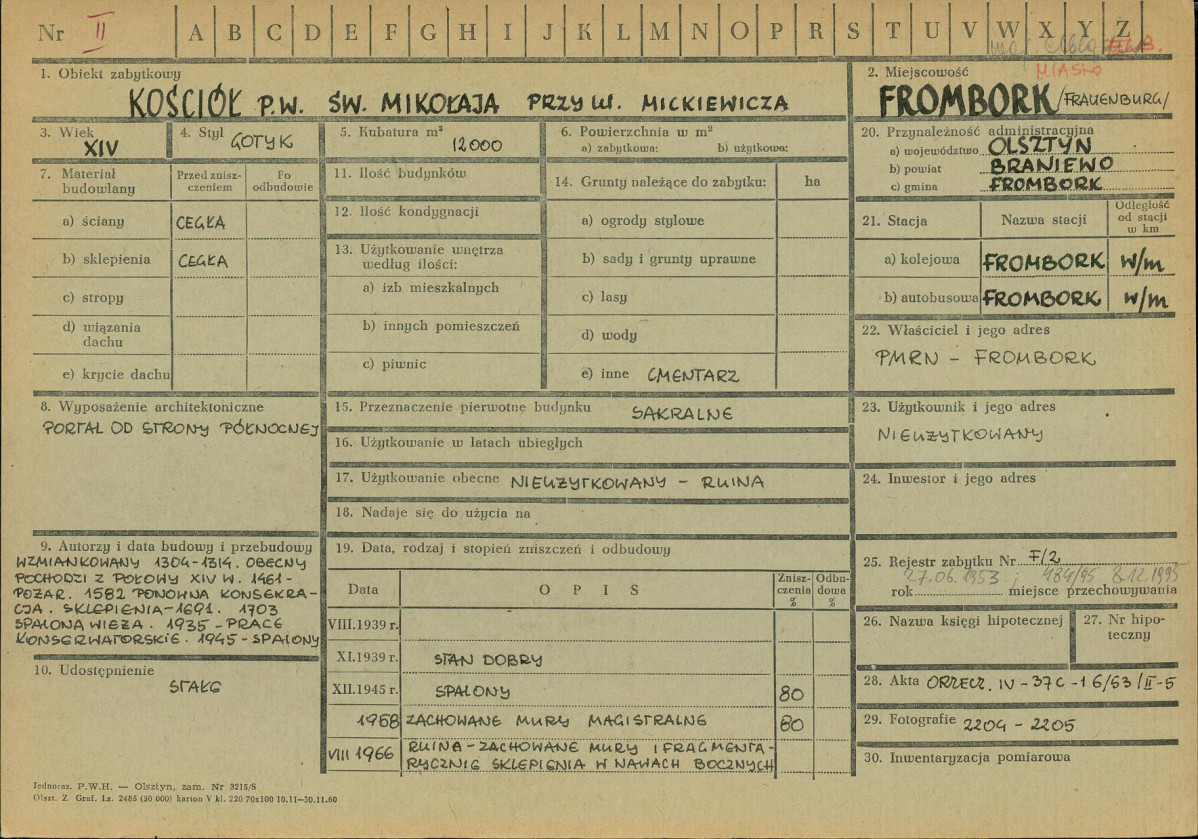 Karta zielona, skan nr 1