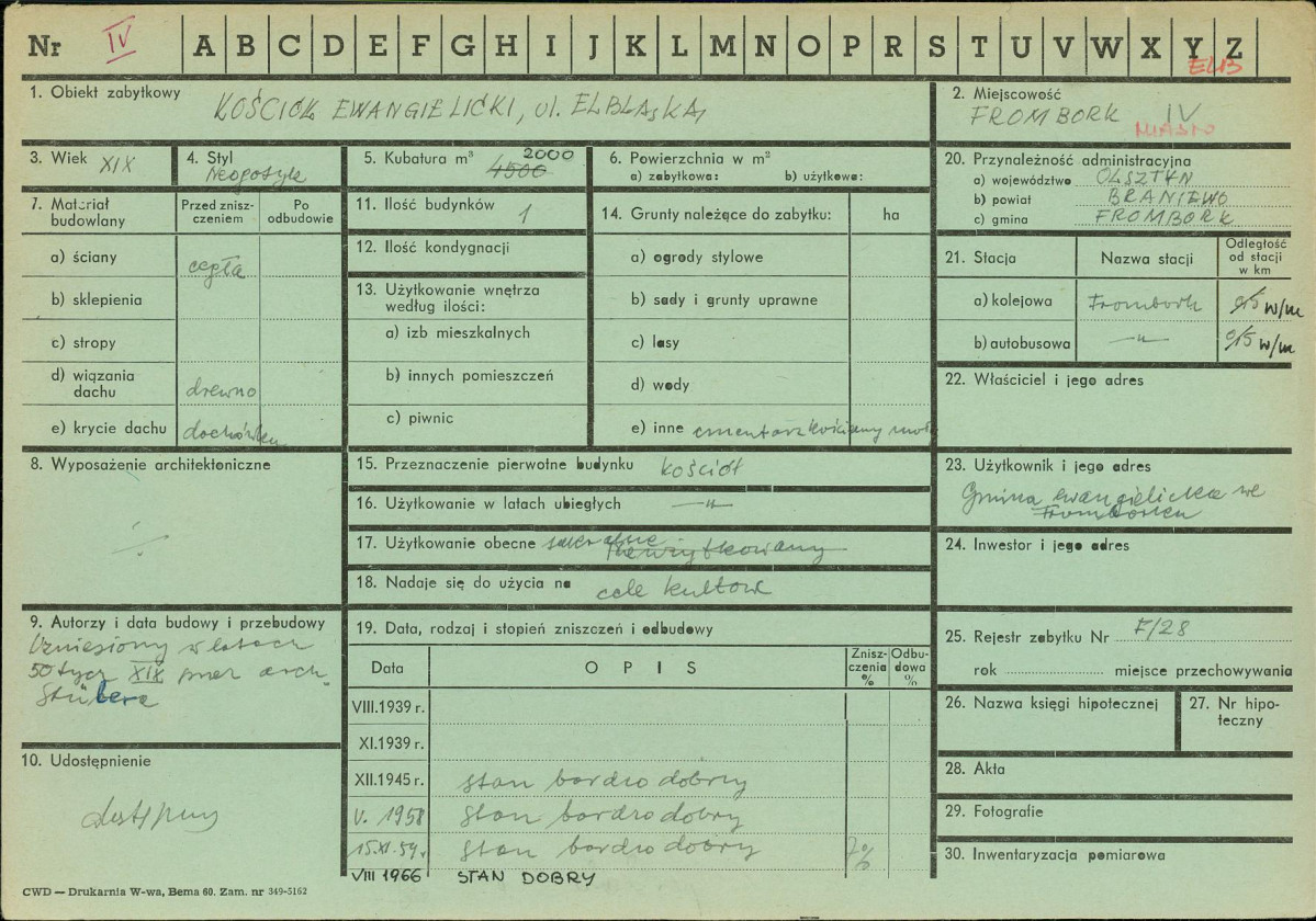 Karta zielona, skan nr 1