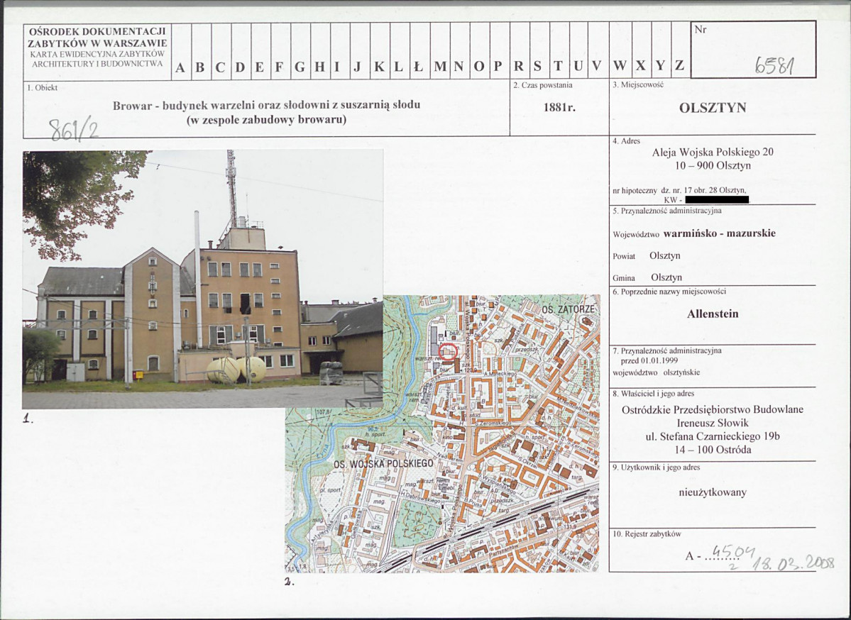 KB - Karta biała, skan nr 1