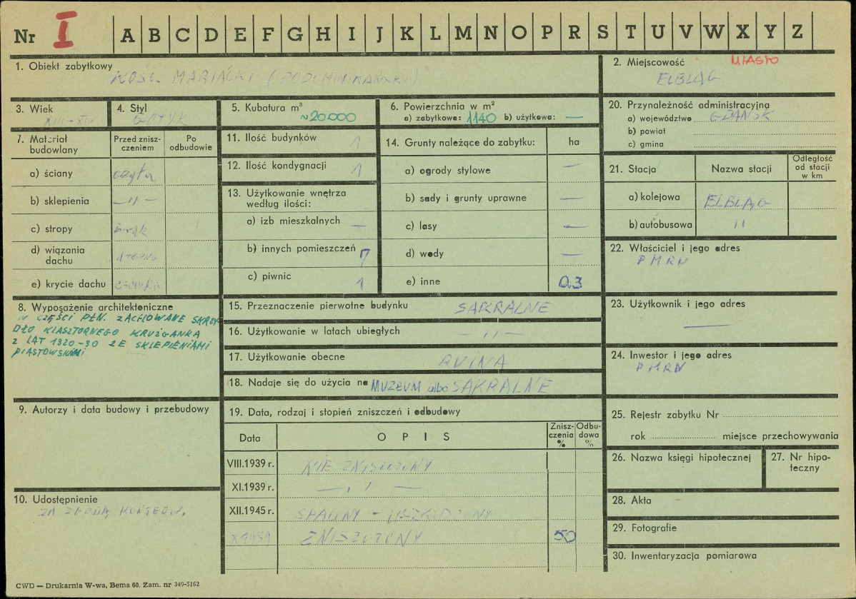 Karta zielona, skan nr 1